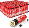 Portable Sushi Tube – Push-Up Sushi Container with Sauce Tube, No-Hands Sushi Eating for Travel, Party & Takeout (12 Pack)