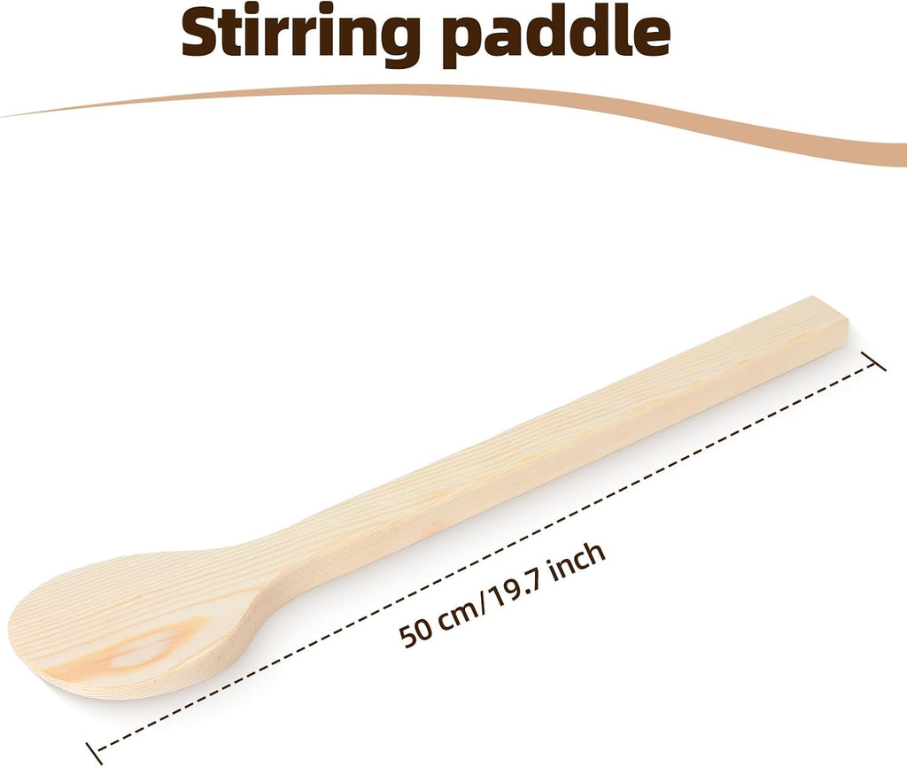 Professional Japanese Hangiri Sushi Rice Mixing Tub Set - Wooden Oke Bowl with Paddle & Makisu, Authentic Sushi Making Kit for Home & Restaurant (23.6' inch)