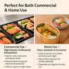 Green Sushi Grass Divider – Plastic Baran for Sushi & Bento, Food Separator Decoration, Restaurant & Takeout Use, 3 x 2 Inch (1000 pcs)