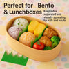 Green Sushi Grass Divider – Plastic Baran for Sushi & Bento, Food Separator Decoration, Restaurant & Takeout Use, 3 x 2 Inch (1000 pcs)