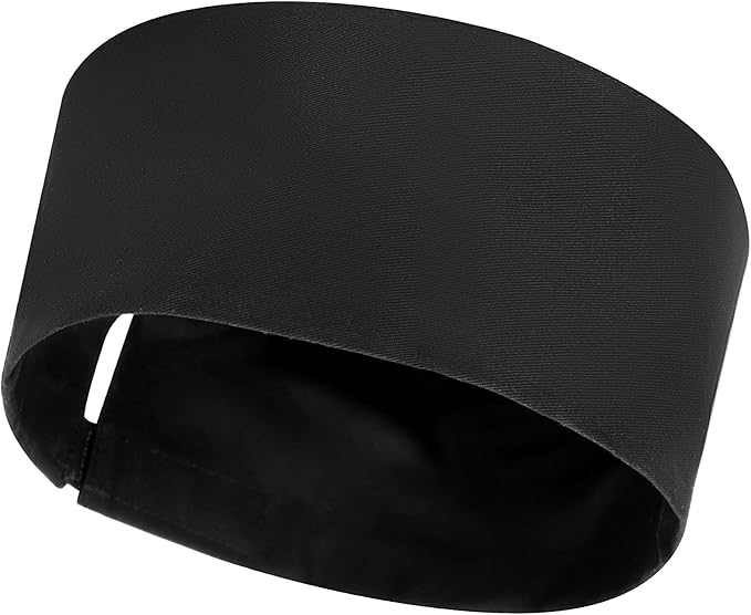 Chef Skull Cap 20-Pack – Adjustable & Breathable Mesh Chef Hats for Men & Women, Oil-Resistant Kitchen Cook Cap (Black)